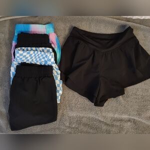 Lot Of 5 Xersion Big Girl Shorts